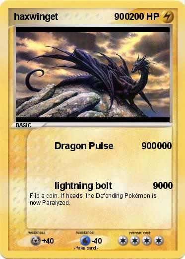 Pokemon haxwinget                      900