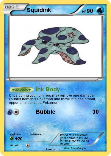 Pokemon Squidink