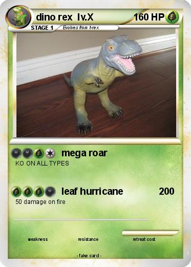 Pokemon dino rex  lv.X