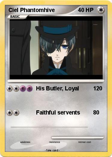 Pokemon Ciel Phantomhive