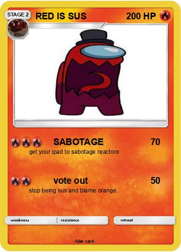 Pokemon RED IS SUS