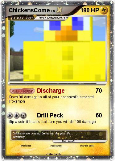 Pokemon ChickensCome