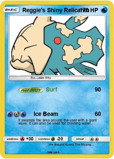 Pokemon Reggie's Shiny Relicanth