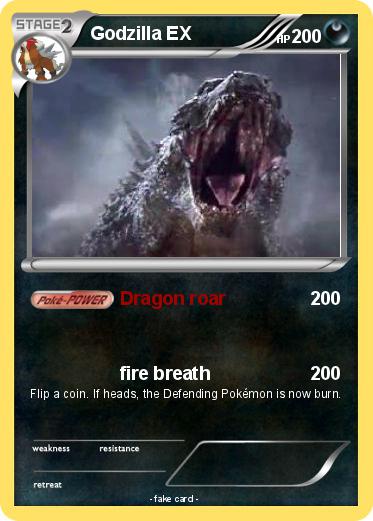Pokemon Godzilla EX