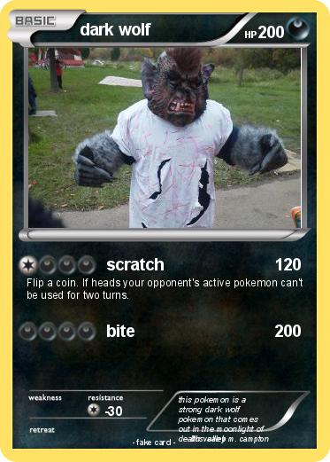 Pokemon dark wolf