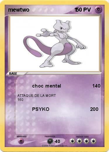 Pokemon mewtwo                              1