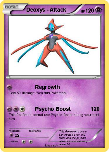 Pokemon Deoxys - Attack