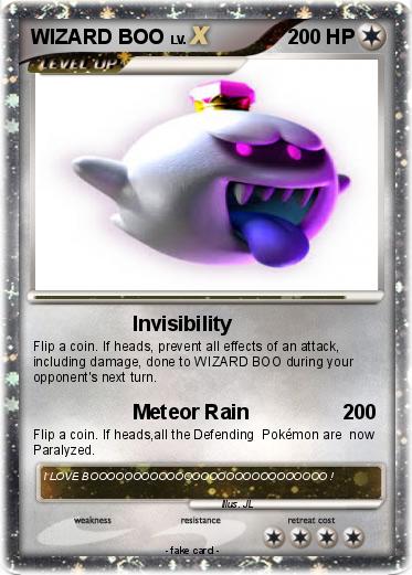 Pokemon WIZARD BOO