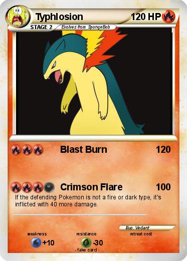 Pokemon Typhlosion