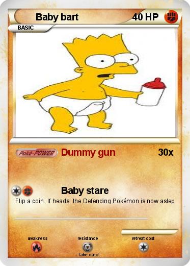 Pokemon Baby bart