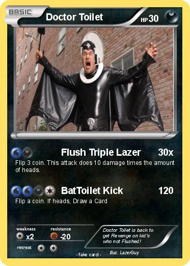 Pokemon Doctor Toilet