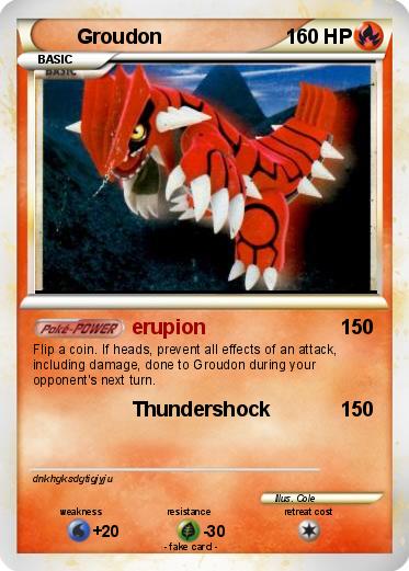 Pokemon Groudon
