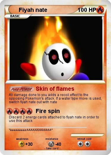 Pokemon Fiyah nate