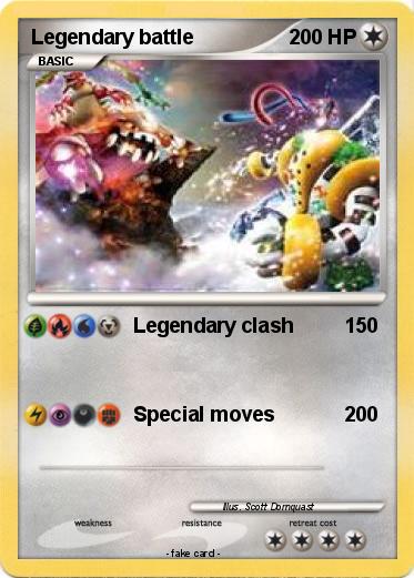 Pokemon Legendary battle