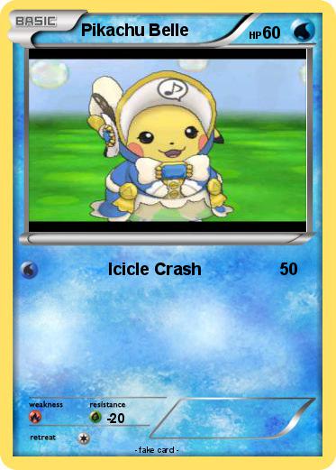 Pokemon Pikachu Belle