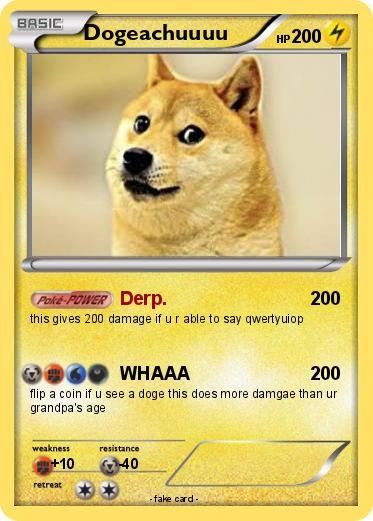 Pokemon Dogeachuuuu