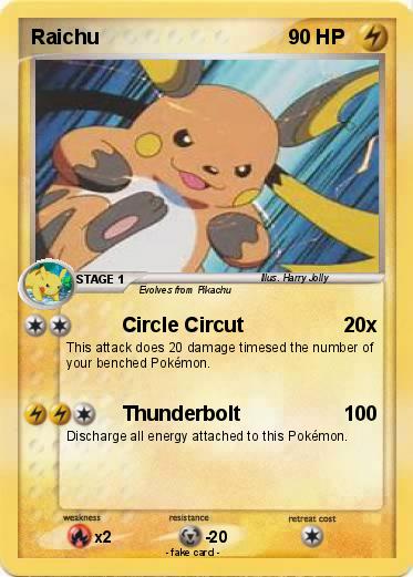 Pokemon Raichu