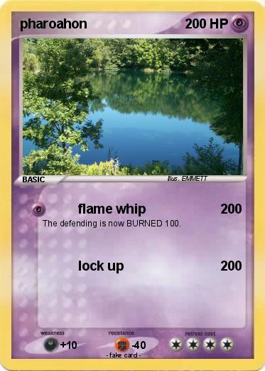 Pokemon pharoahon