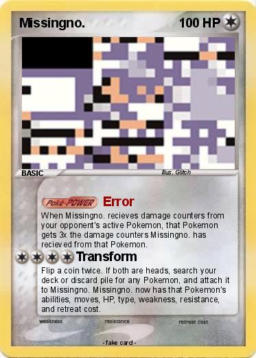 Pokemon Missingno.