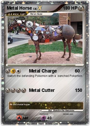 Pokemon Metal Horse