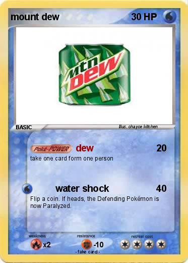 Pokemon mount dew