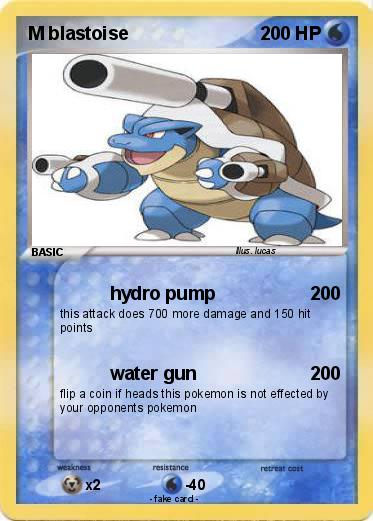 Pokemon M blastoise