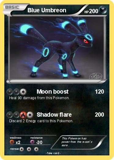 Pokemon Blue Umbreon