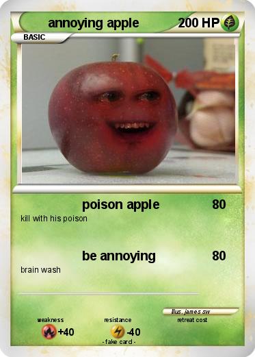 Pokemon annoying apple