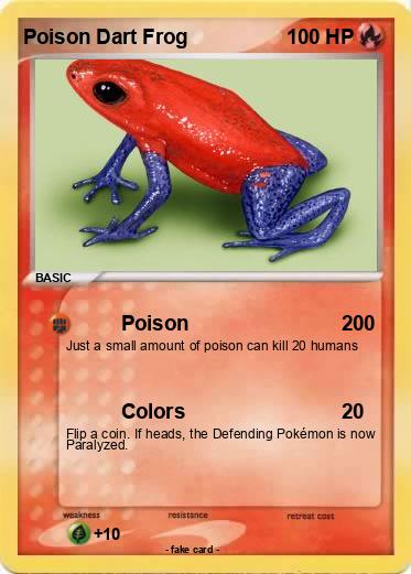 Pokemon Poison Dart Frog