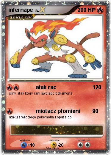 Pokemon infernape