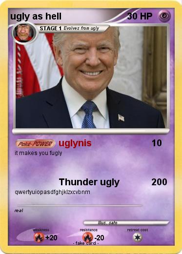 Pokemon ugly as hell