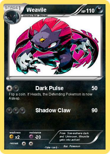 Pokemon Weavile