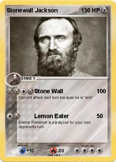 Pokemon Stonewall Jackson