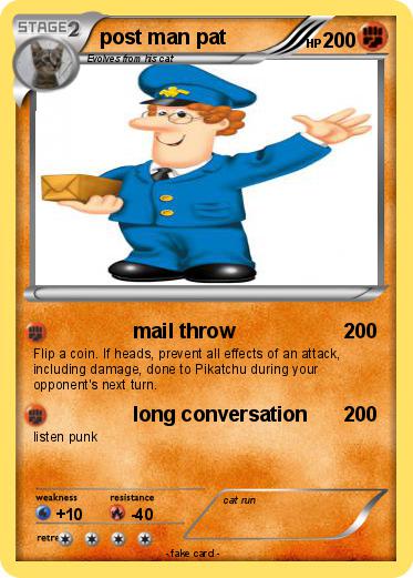 Pokemon post man pat