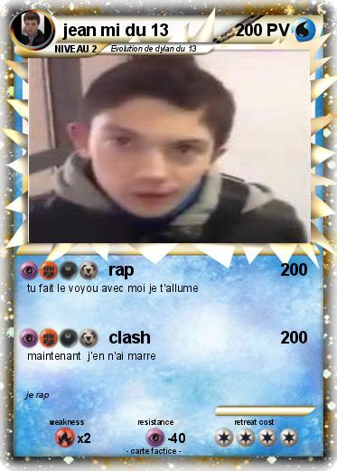 Pokemon jean mi du 13