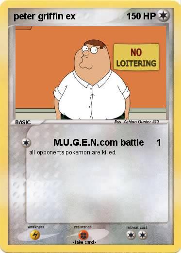 Pokemon peter griffin ex