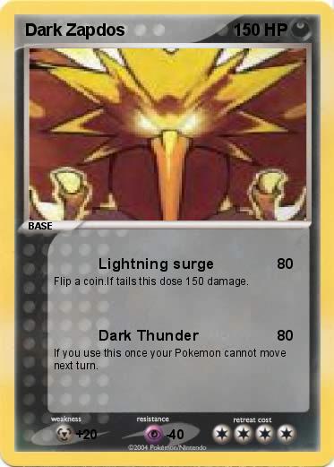 Pokemon Dark Zapdos