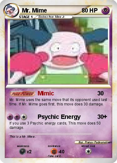 Pokemon Mr. Mime