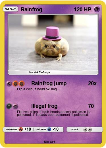 Pokemon Rainfrog