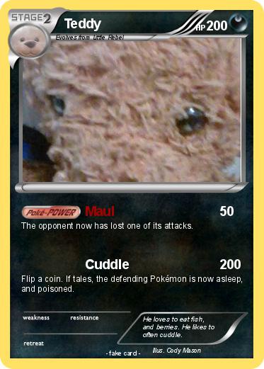 Pokemon Teddy