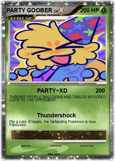 Pokemon PARTY GOOBER