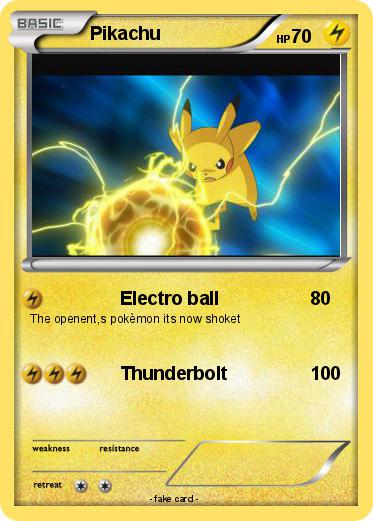 Pokemon Pikachu