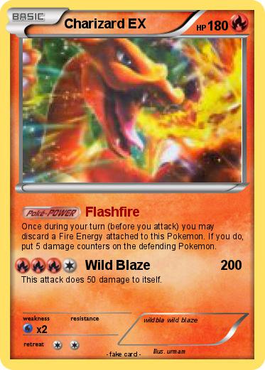 Pokemon Charizard EX