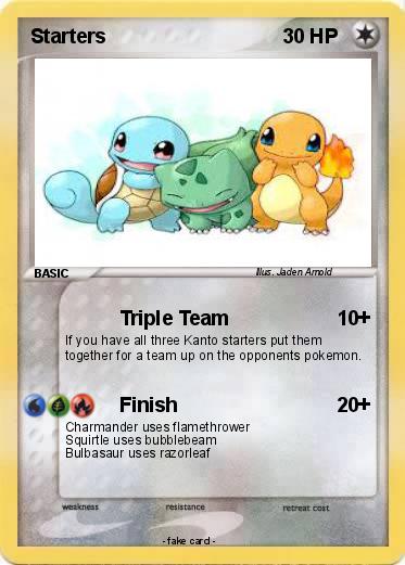 Pokemon Starters