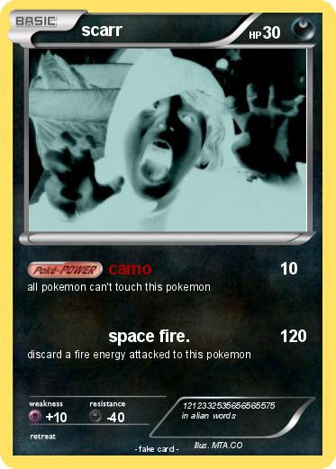 Pokemon scarr