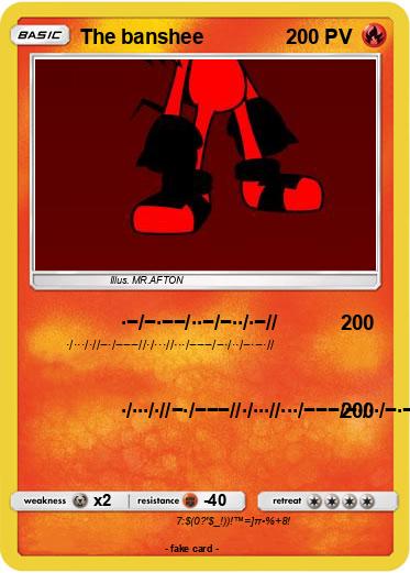 Pokemon The banshee