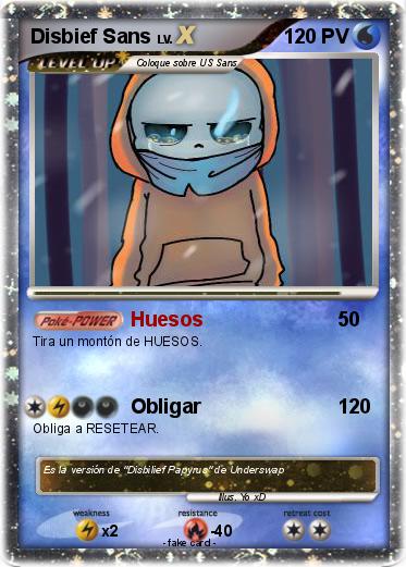 Pokemon Disbief Sans