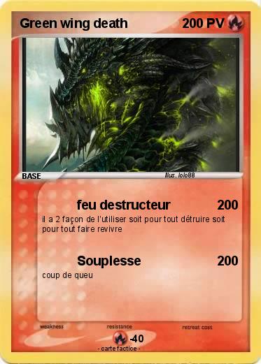 Pokemon Green wing death