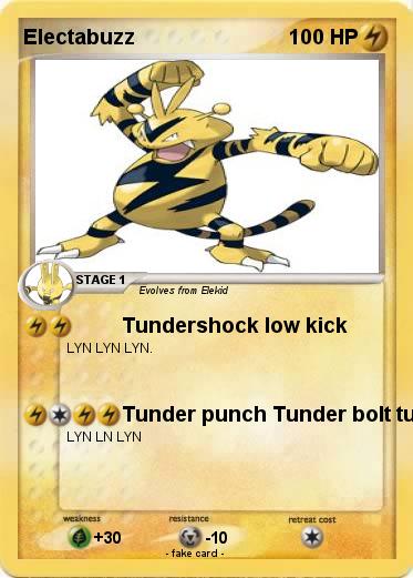 Pokemon Electabuzz