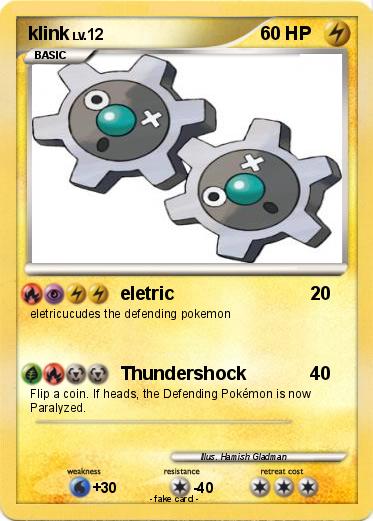 Pokemon klink